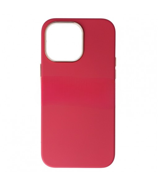 Husa iPhone 14 Pro Max, Silicon Liquid Cover, Strawberry